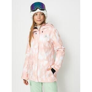 DC Shoes Cruiser Women's Snow Jacket Pink Tree Runs Tie Dye Sz Medium 10K M $200